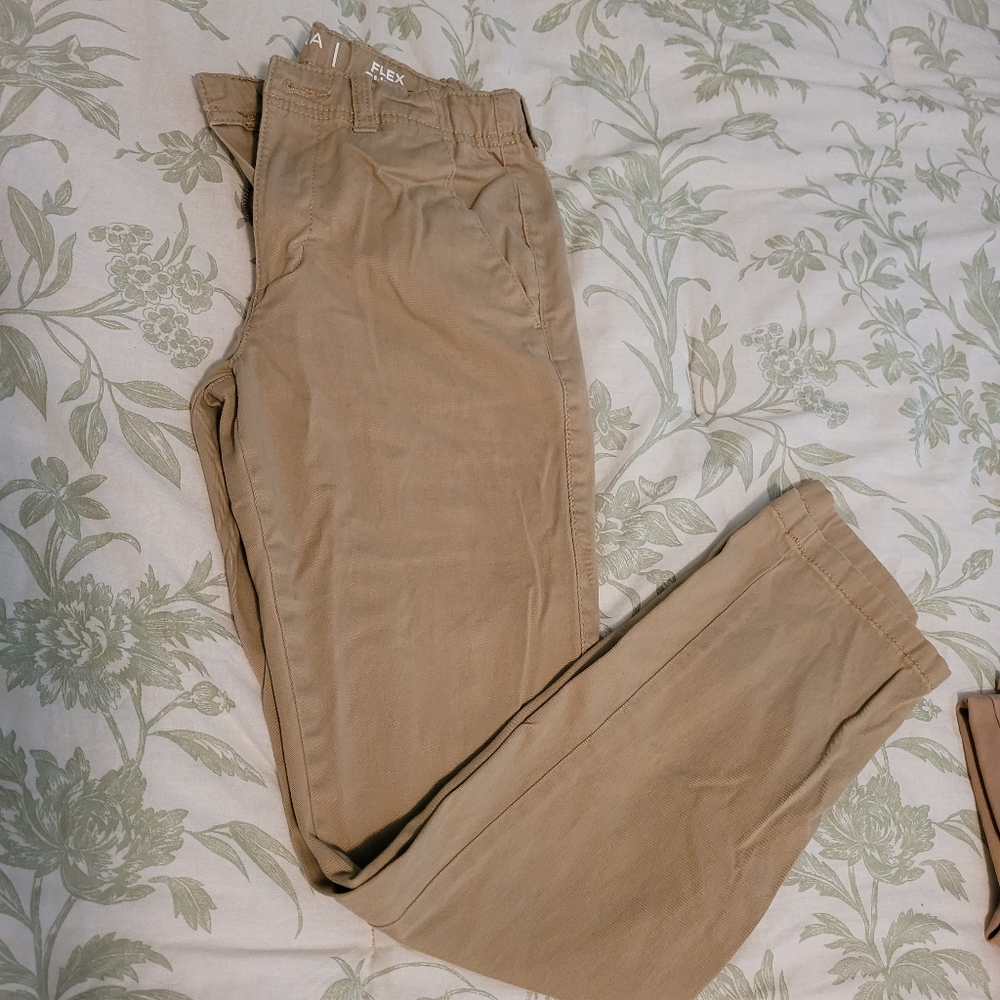 Arizona Flex Chino Boys uniform Khaki pants